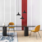 Gubi Furniture Moon Dining Table, Elliptical