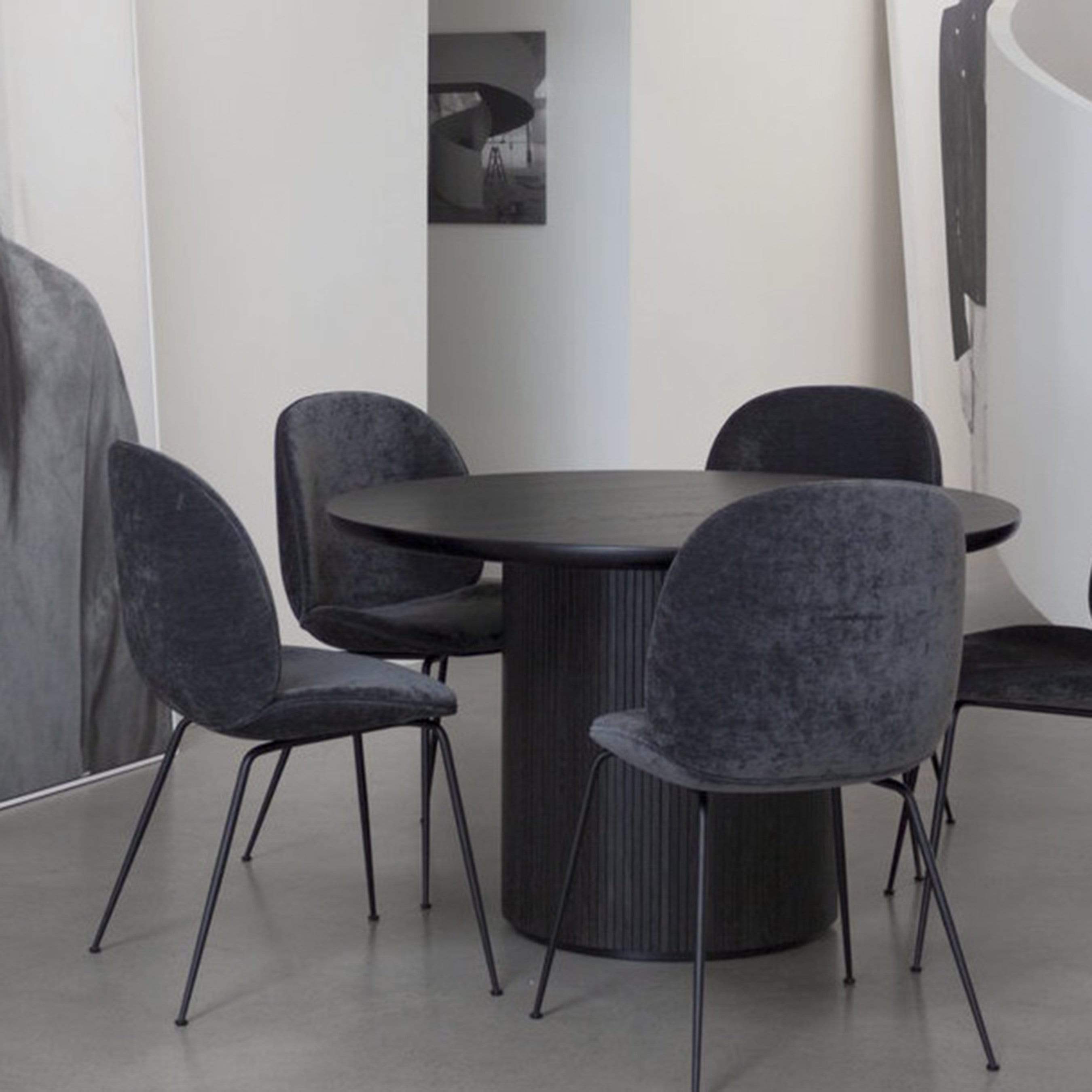 Gubi Furniture Moon Dining Table, Round