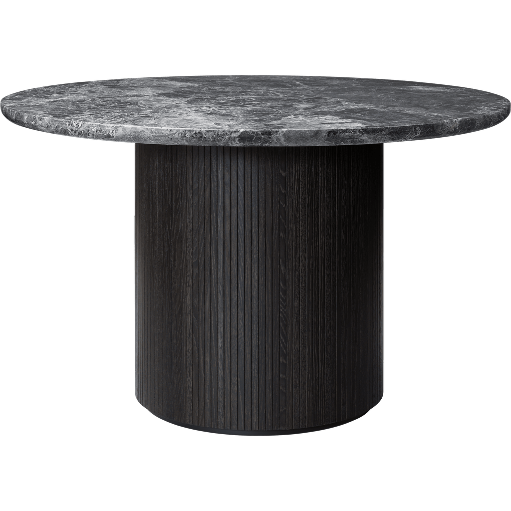 Gubi Furniture Small / Grey Emperador Marble Moon Dining Table, Round