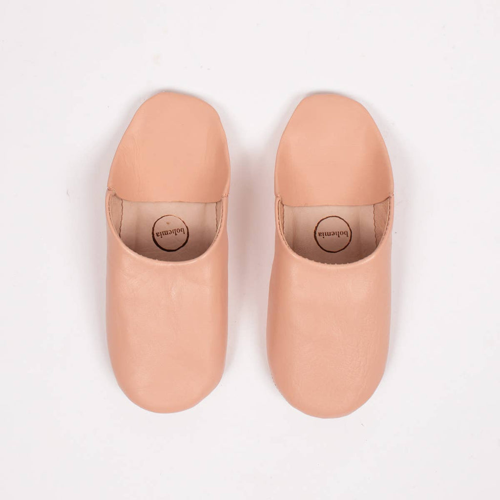 Bohemia Design Clothing Ballet Pink / Small Moroccan Women's Babouche Slippers