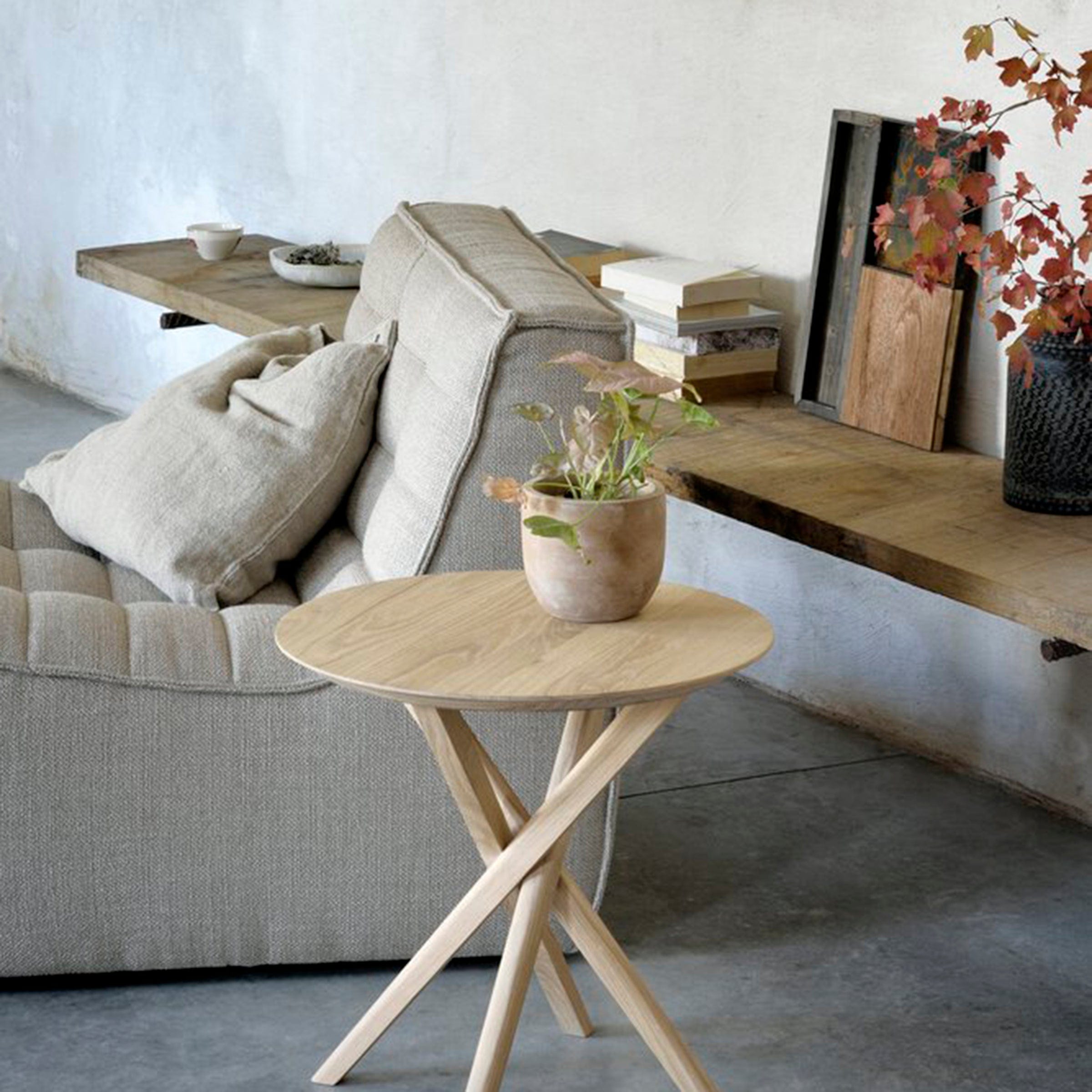 Ethnicraft Furniture N701 Sofa, 1 Seater