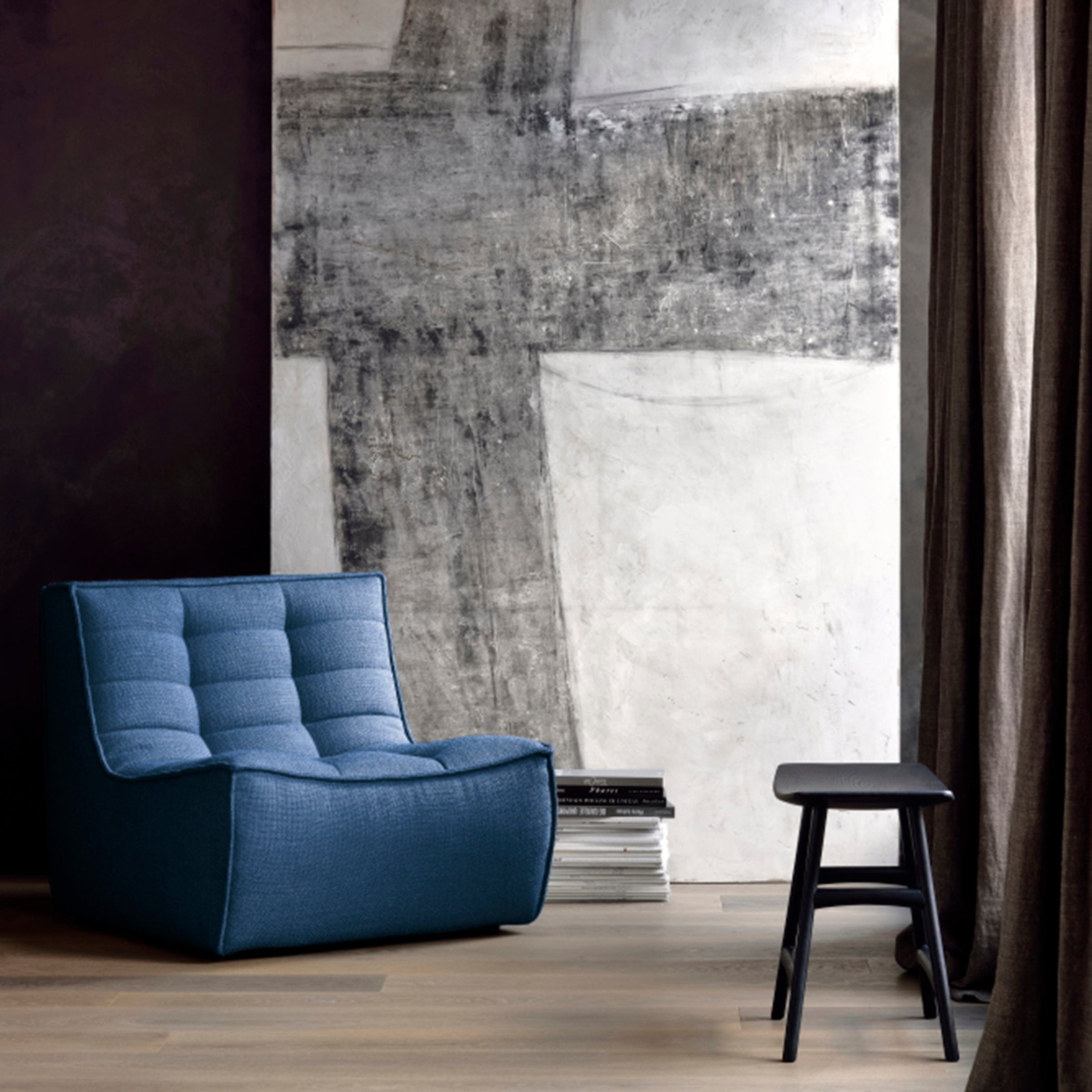 Ethnicraft Furniture N701 Sofa, 1 Seater