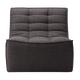 Ethnicraft Furniture N701 Sofa, 1 Seater