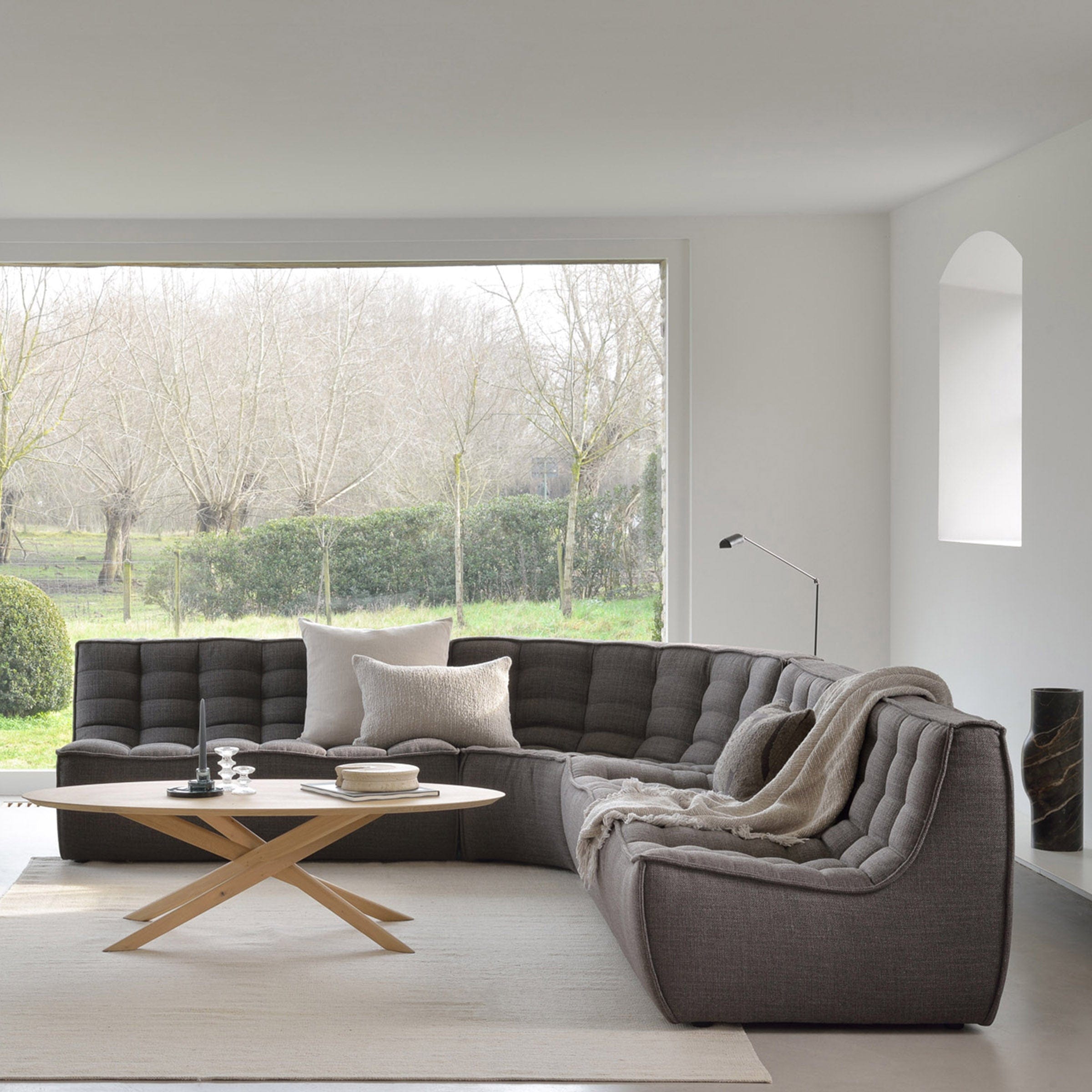 Asher + Rye N701 Sofa, 2 Seater