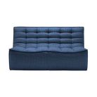 Asher + Rye Blue N701 Sofa, 2 Seater