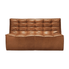 Asher + Rye Leather N701 Sofa, 2 Seater