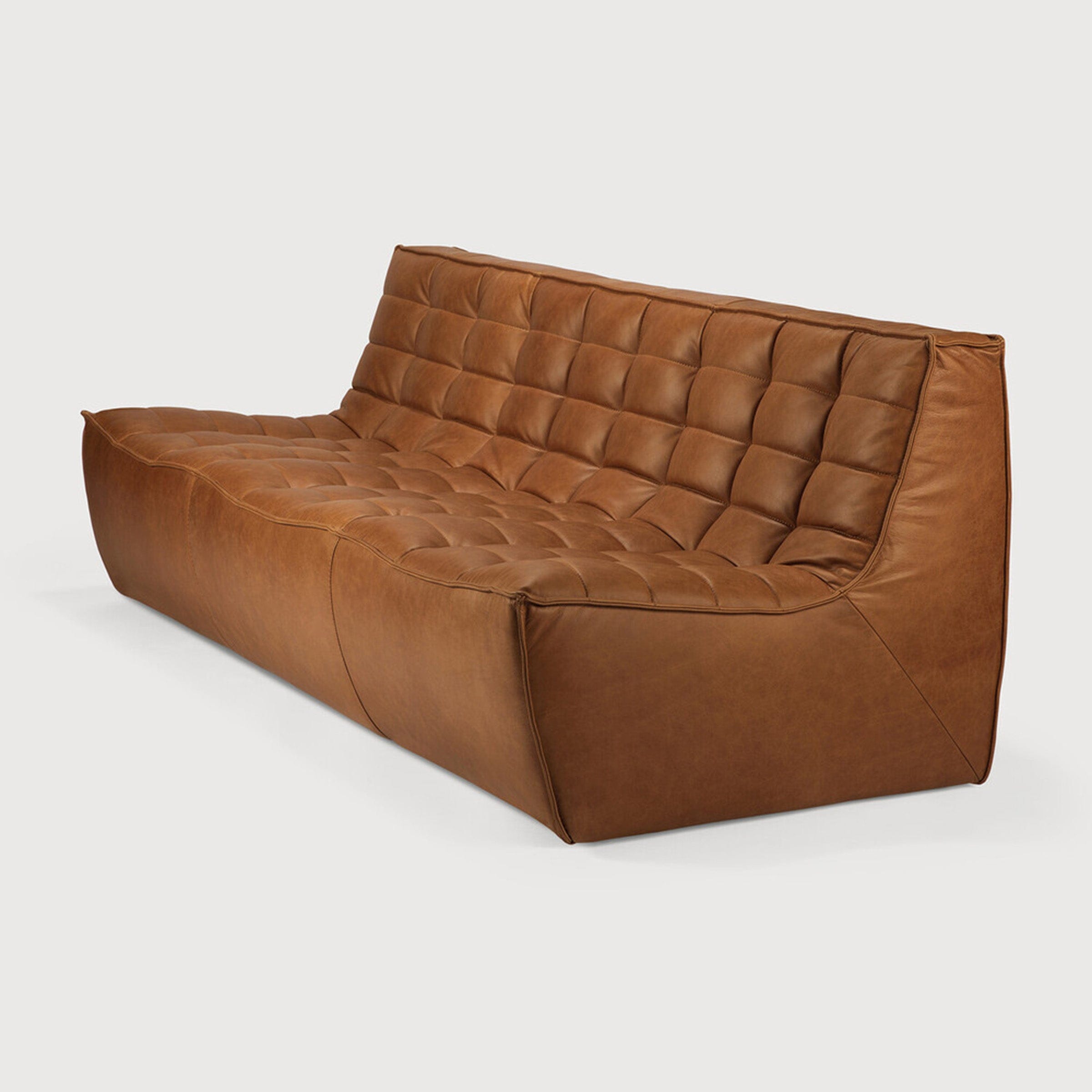Ethnicraft Furniture N701 Sofa, 3 Seater