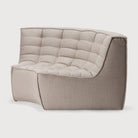 Ethnicraft Furniture N701 Sofa, Corner Round