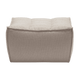 Ethnicraft Furniture Beige N701 Sofa, Footstool