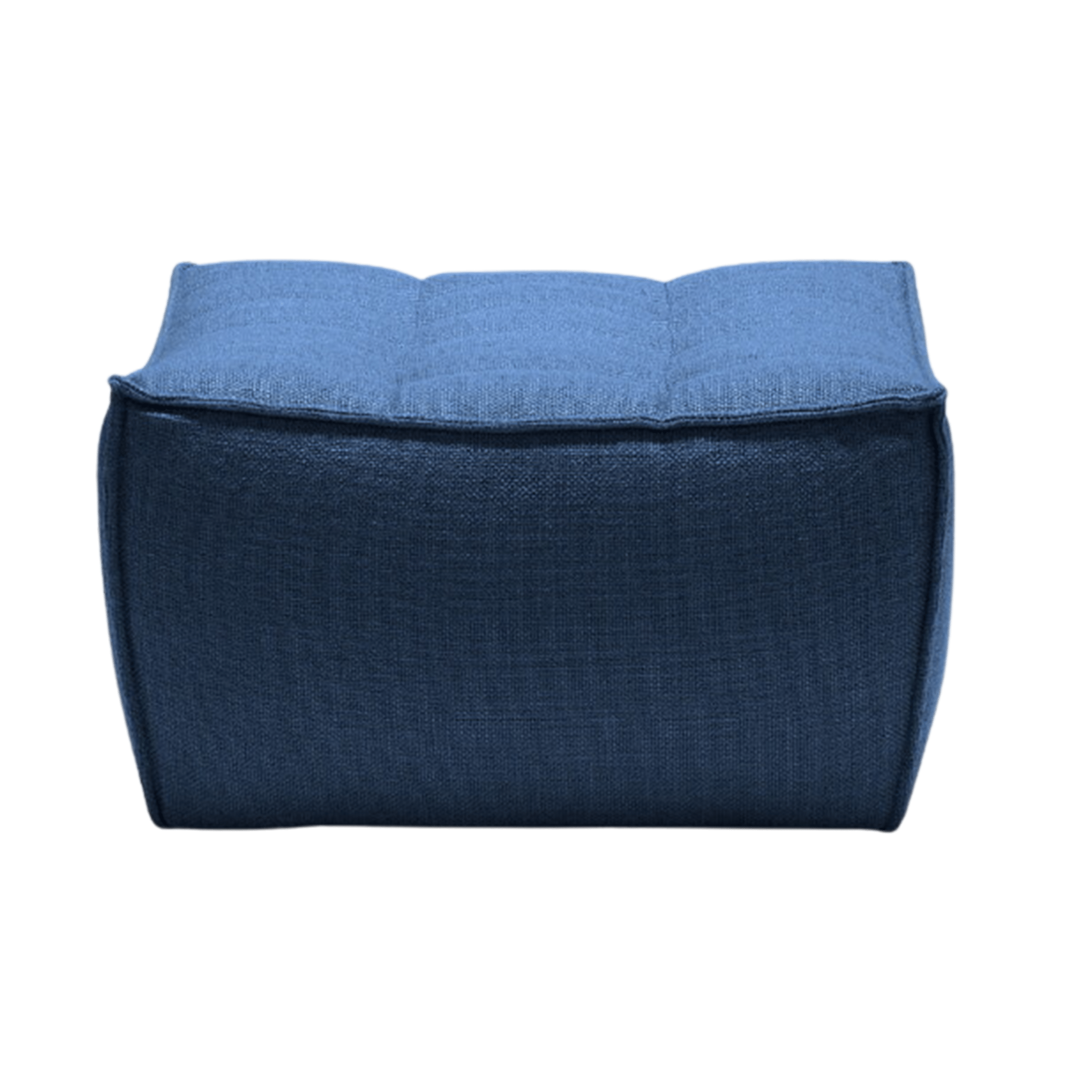 Ethnicraft Furniture Blue N701 Sofa, Footstool