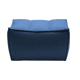 Ethnicraft Furniture Blue N701 Sofa, Footstool