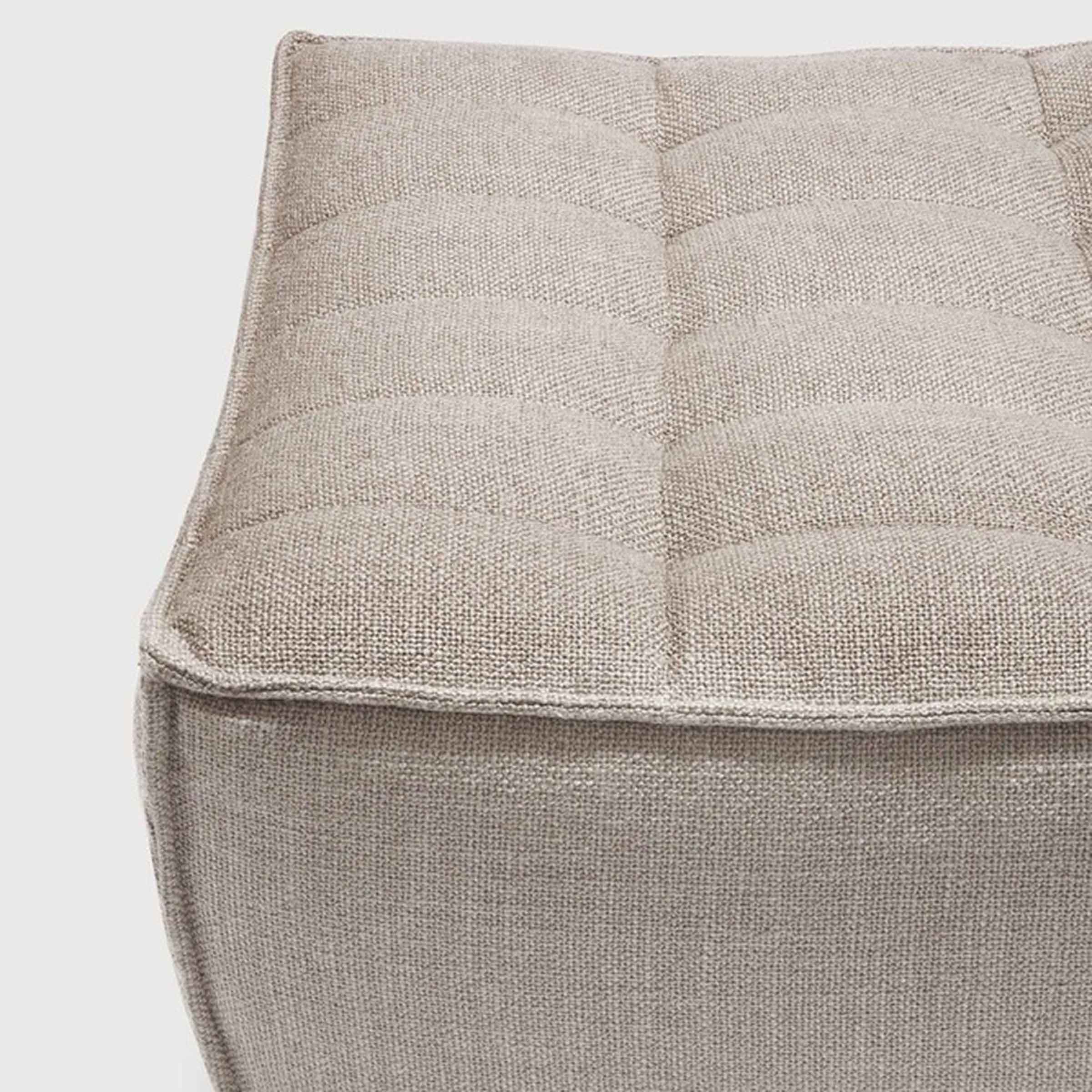 Ethnicraft Furniture N701 Sofa, Footstool