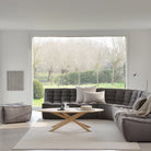 Ethnicraft Furniture N701 Sofa, Footstool