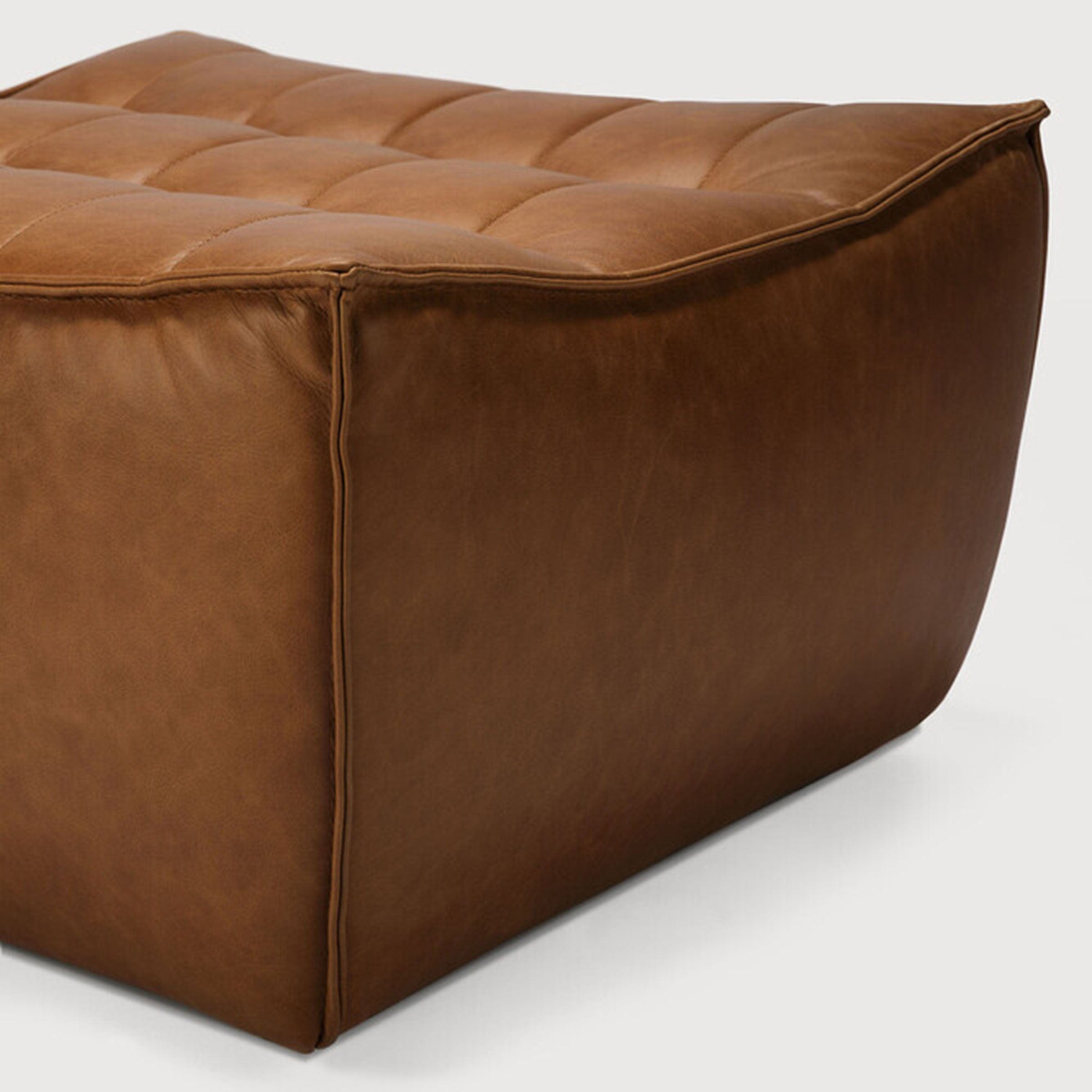 Ethnicraft Furniture N701 Sofa, Footstool