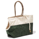 Found My Animal Pet Natural & Olive Waxed Cotton Carrier