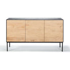 Ethnicraft Furniture 3 Door Oak Blackbird Sideboard