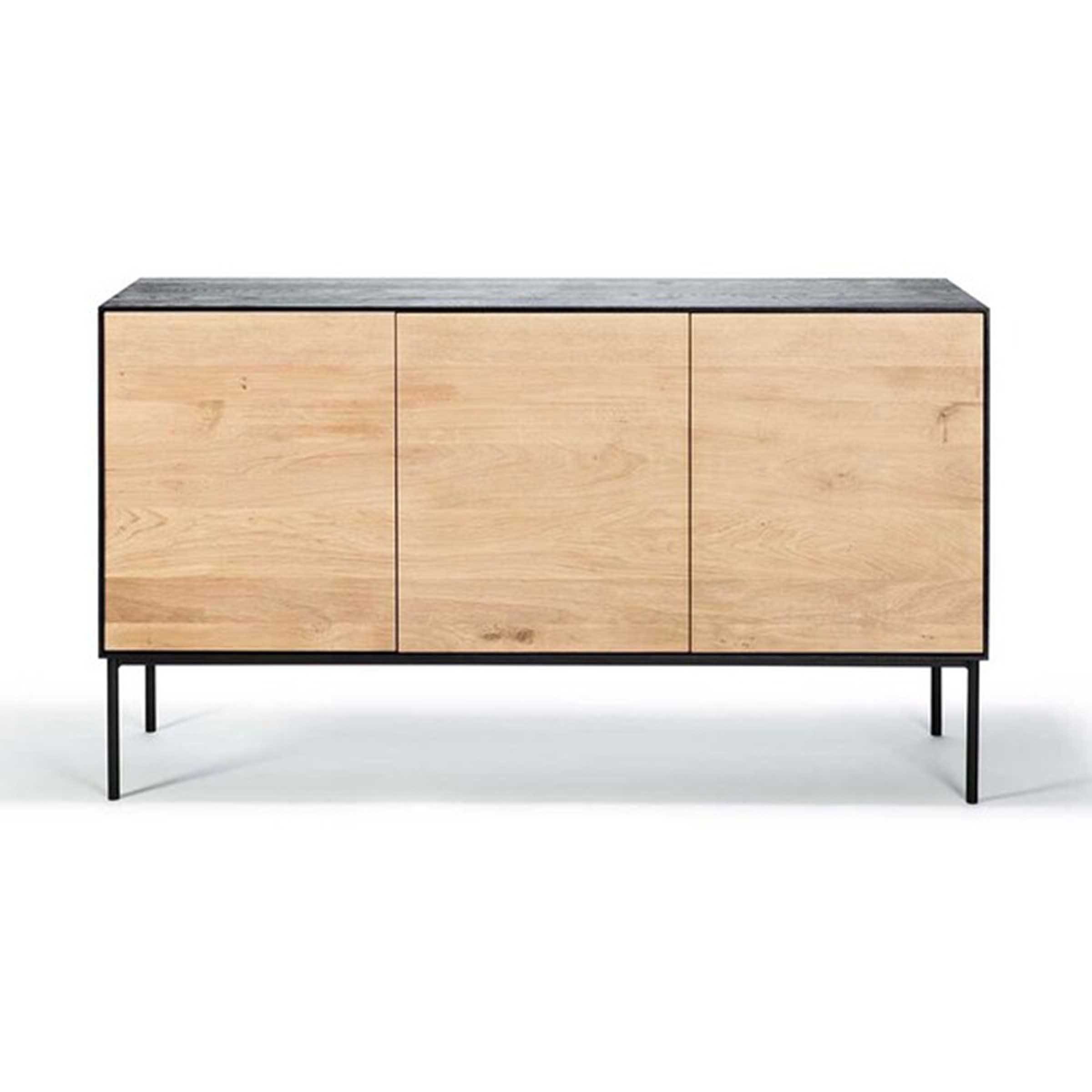 Ethnicraft Furniture 3 Door Oak Blackbird Sideboard