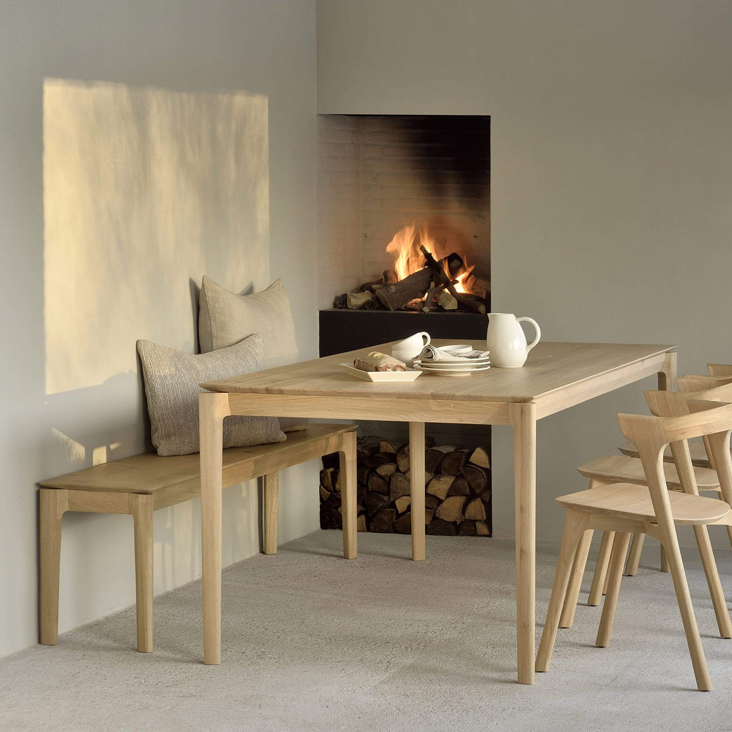 Ethnicraft Furniture Oak Bok Bench