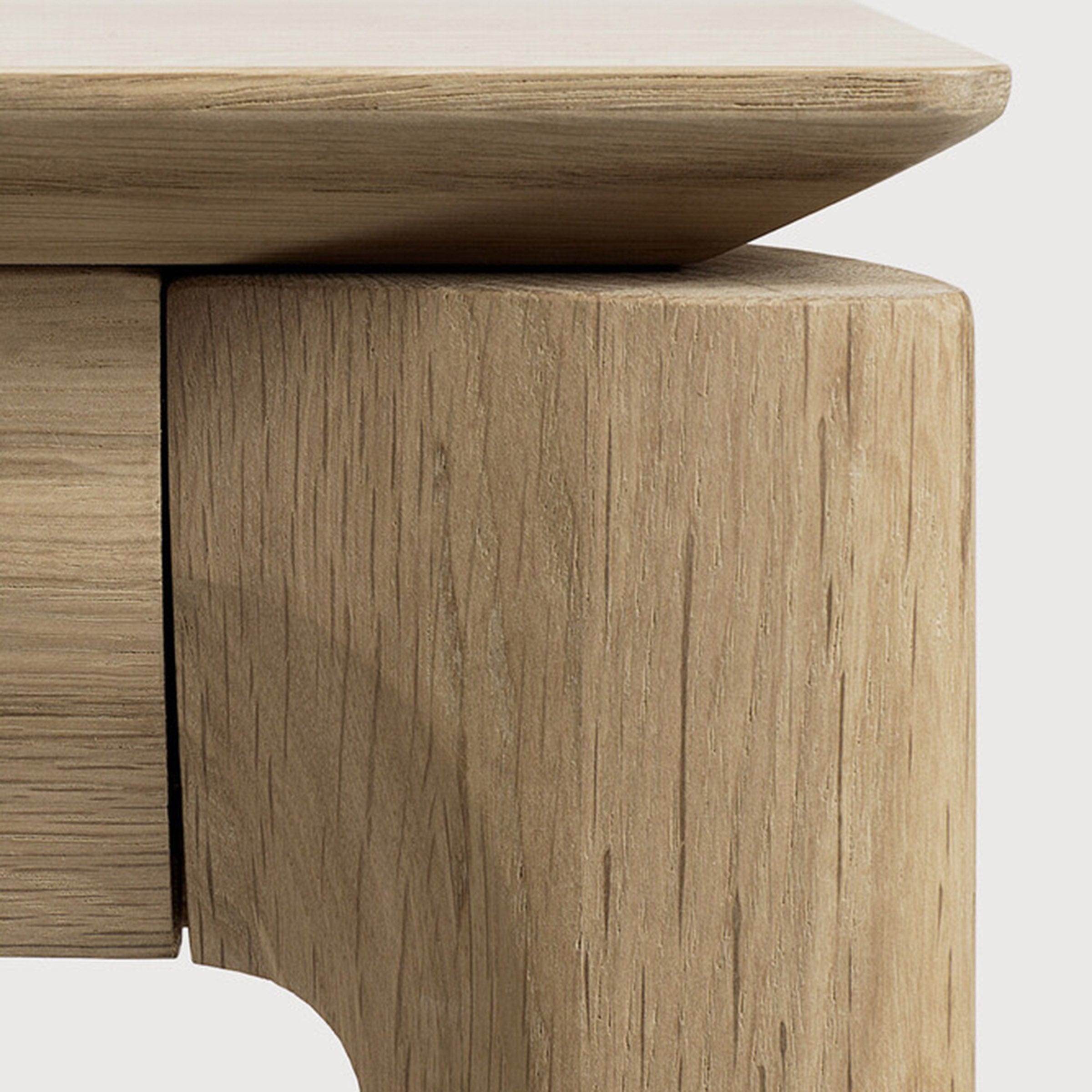 Ethnicraft Furniture Oak Bok Cowork Desk