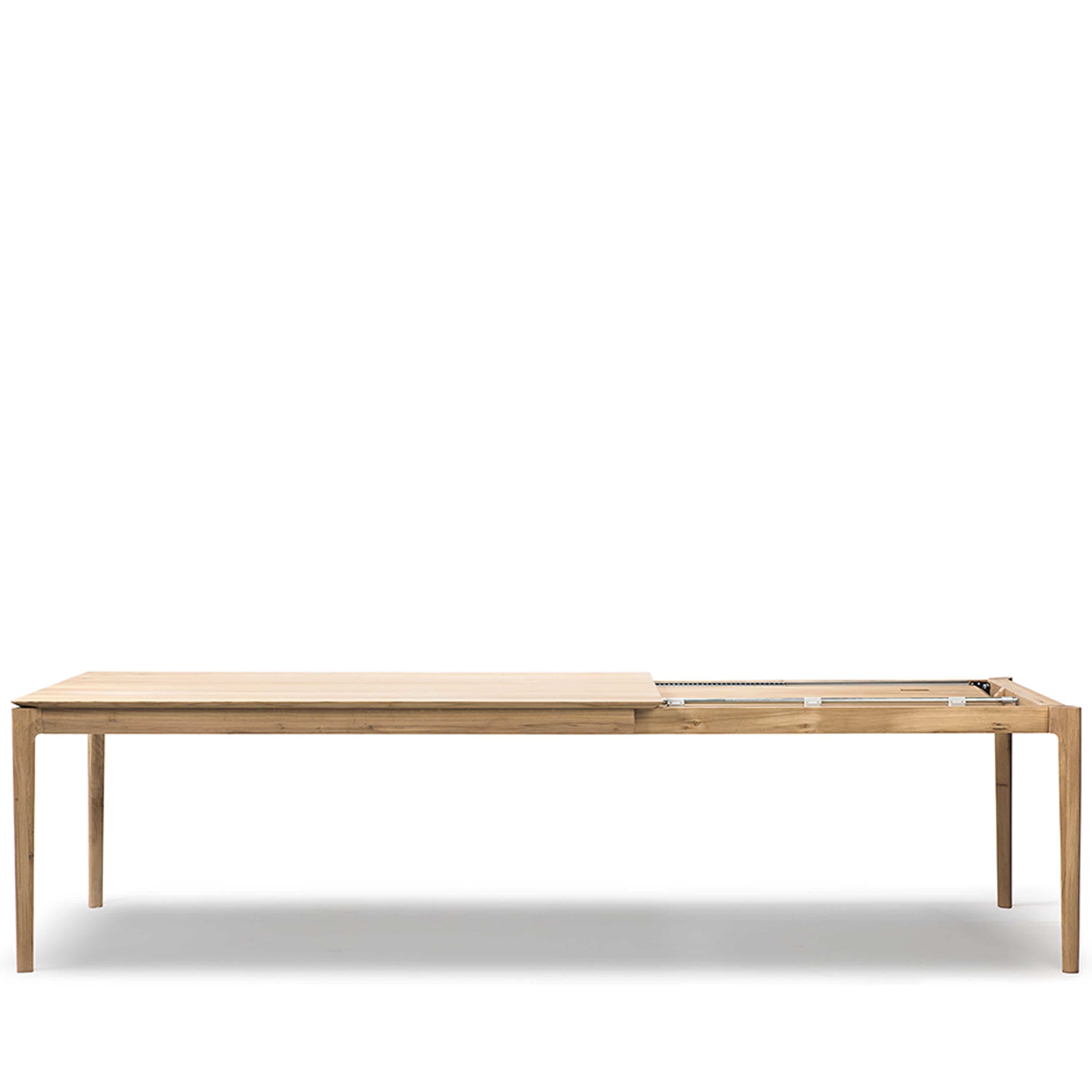 Ethnicraft Furniture Oak Bok Extendable Dining Table