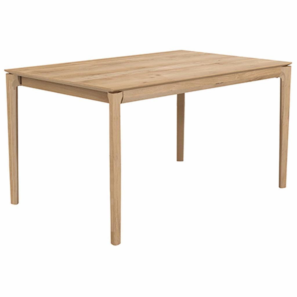 oak bok extendable dining table