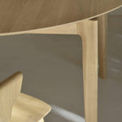 Ethnicraft Furniture Oak Bok Round Extendable Dining Table