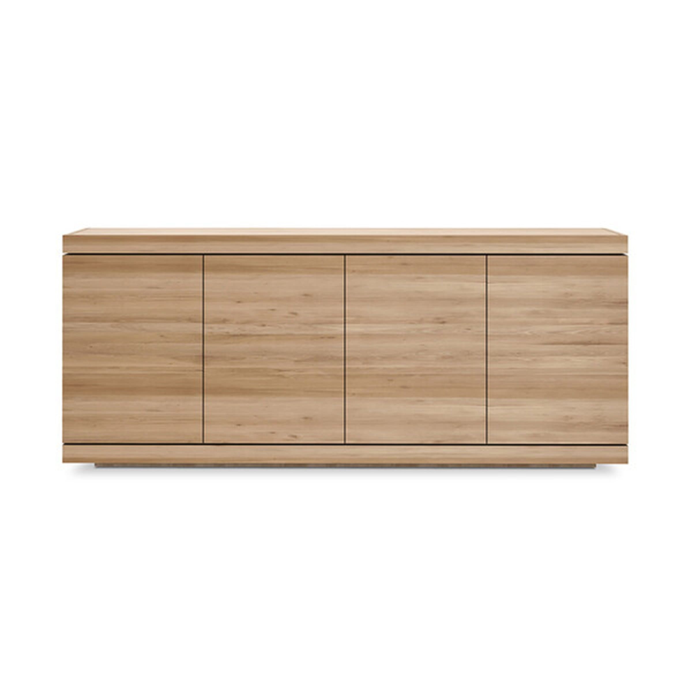 Ethnicraft Furniture 4 Doors Oak Burger Sideboard