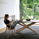 Ethnicraft Furniture Oak Mikado Dining Table