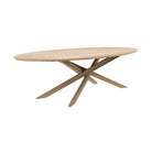 Ethnicraft Furniture Oak Mikado Oval Dining Table