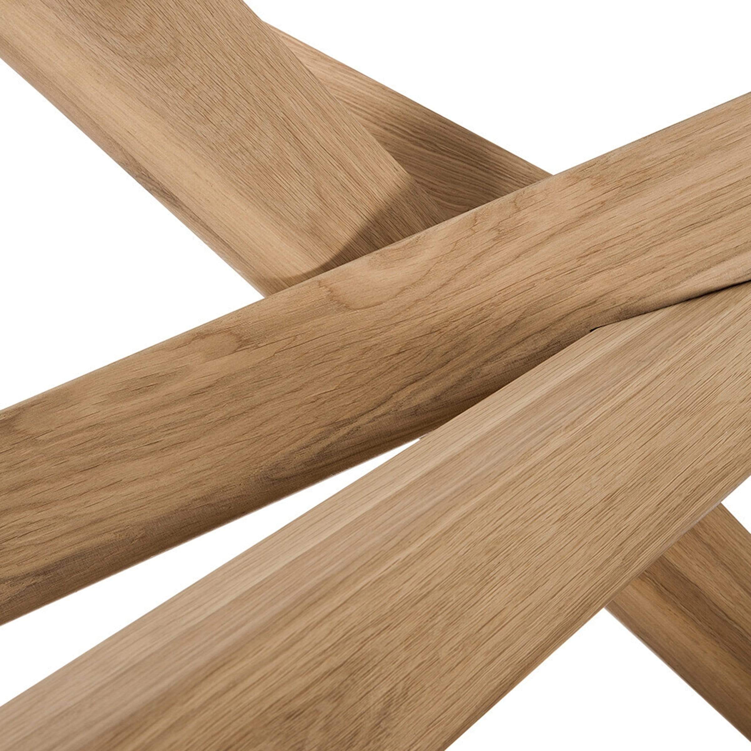 Ethnicraft Furniture Oak Mikado Oval Dining Table