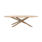 Ethnicraft Furniture Oak Mikado Oval Dining Table