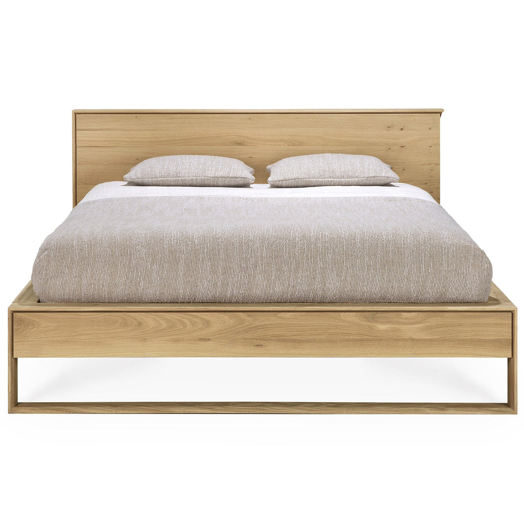 Asher + Rye Oak Nordic Bed