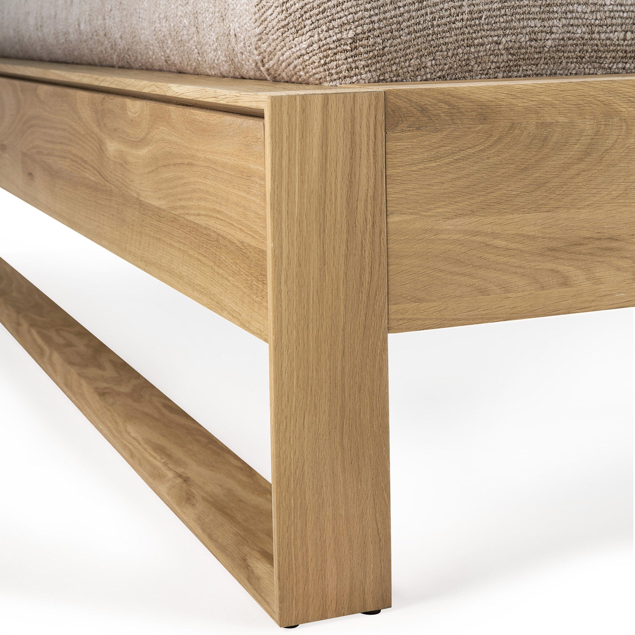 Asher + Rye Oak Nordic Bed
