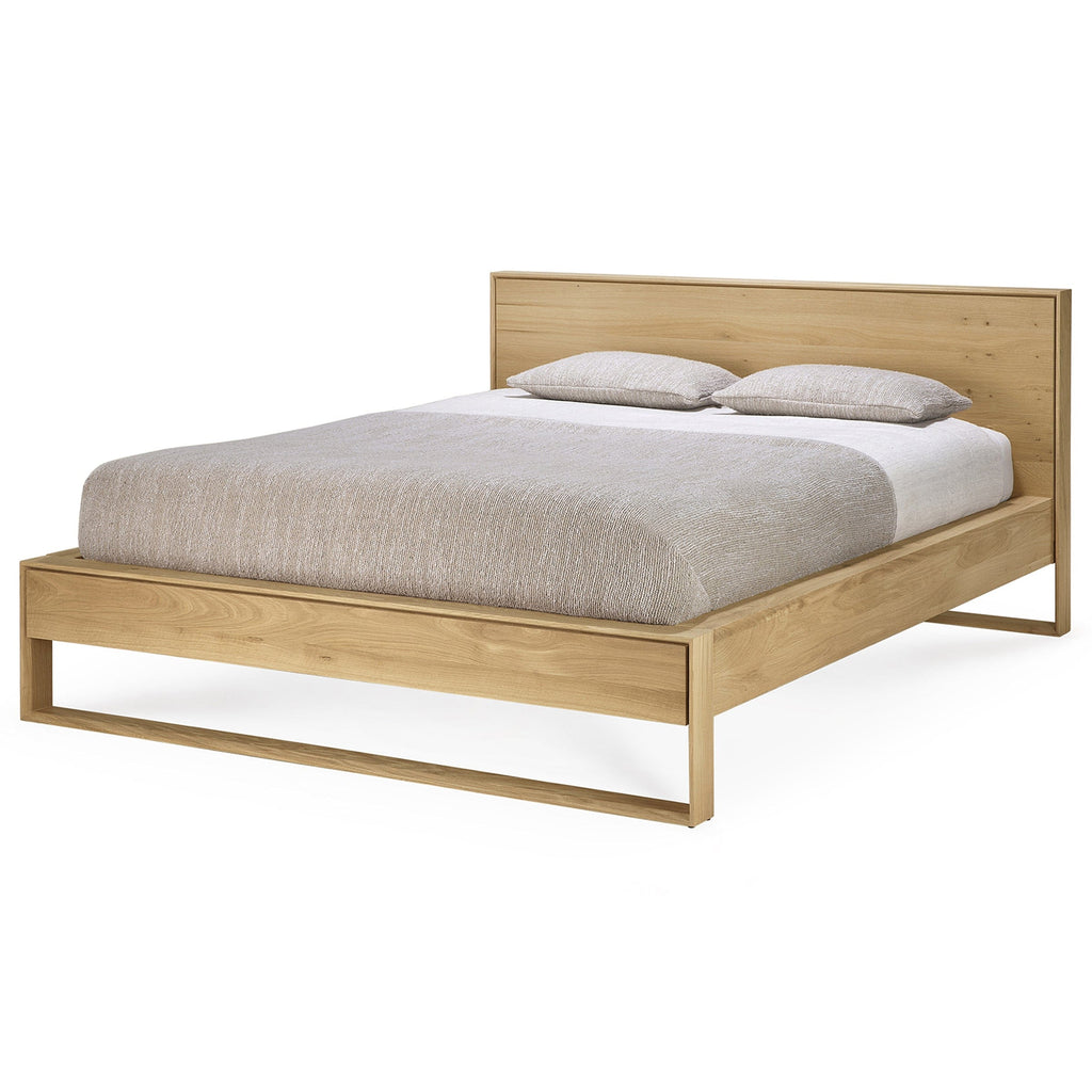 Ethnicraft Furniture Oak Nordic Bed