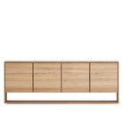 Ethnicraft Furniture 4 Door Oak Nordic Sideboard
