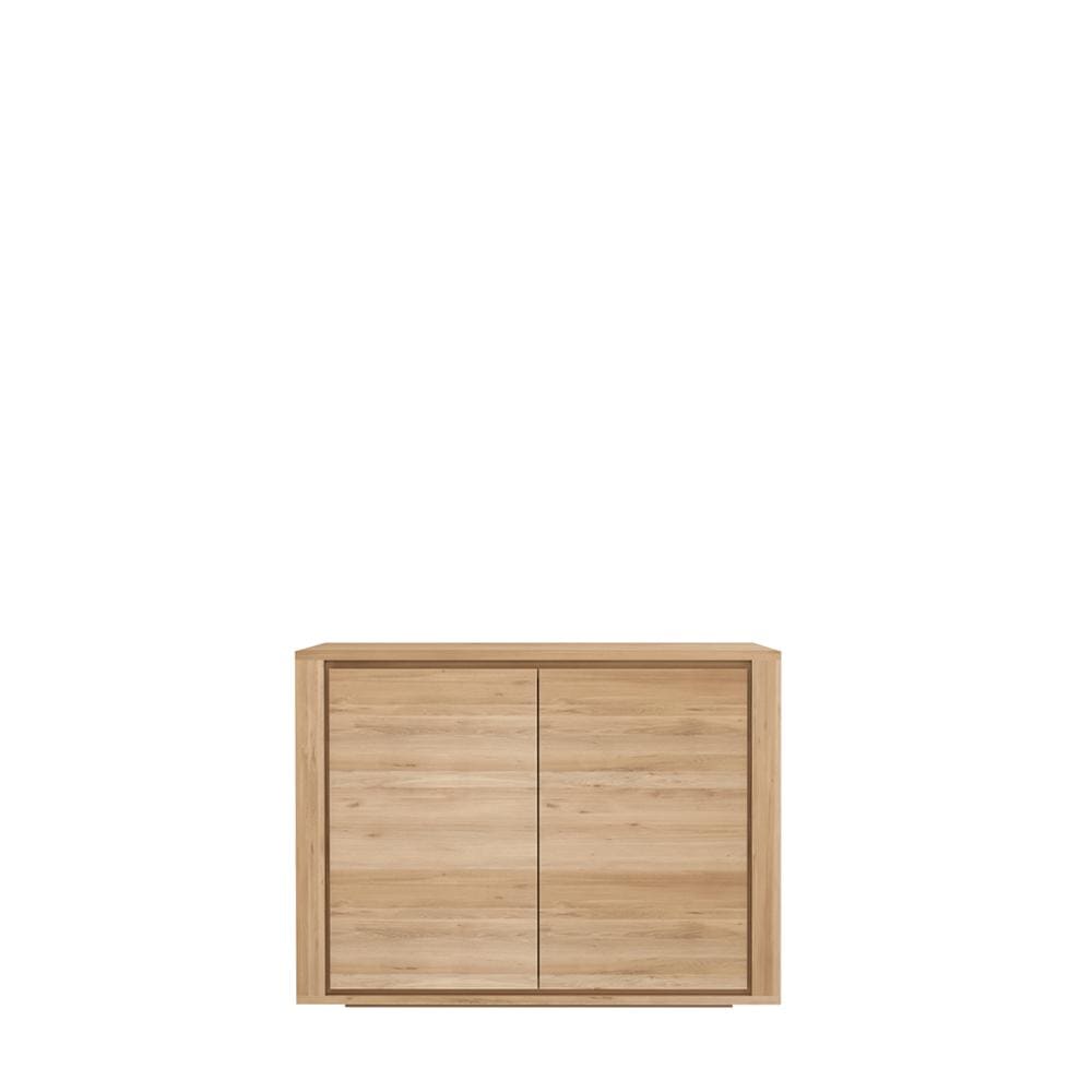 Ethnicraft Furniture 2 Door Oak Shadow Sideboard