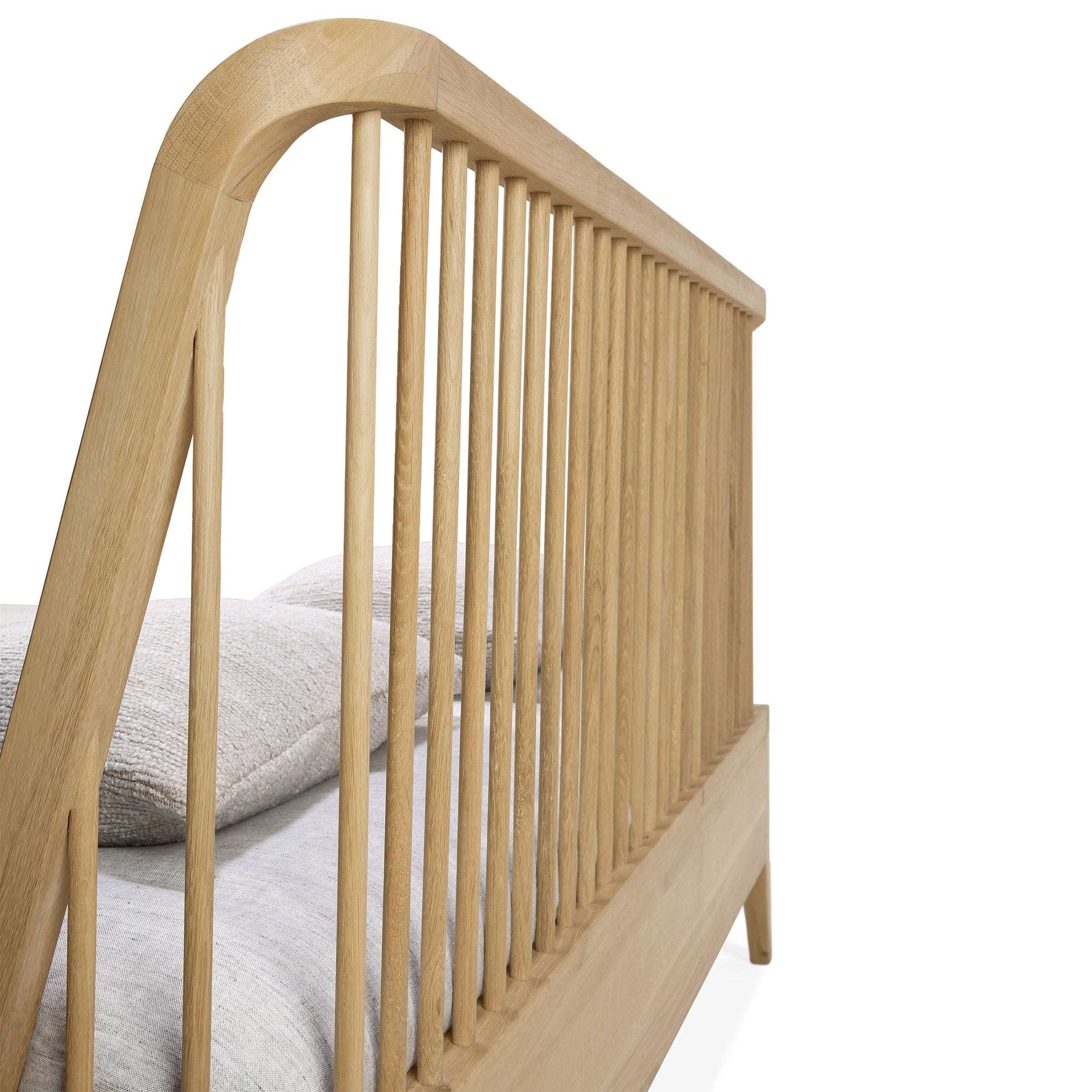 Ethnicraft Furniture Oak Spindle Bed