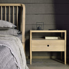 Ethnicraft Furniture Oak Spindle Bedside Table