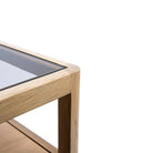 Ethnicraft Furniture Oak Spindle Bedside Table