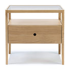 Ethnicraft Furniture Oak Spindle Bedside Table