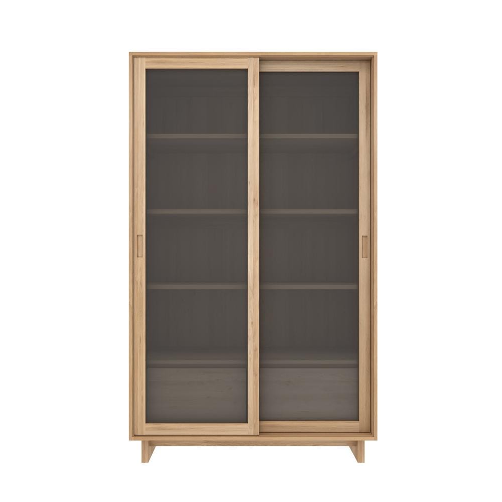 Ethnicraft Furniture Oak Wave Storage Cupboard