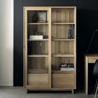 Ethnicraft Furniture Oak Wave Storage Cupboard