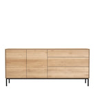 Ethnicraft Furniture 2 Door / 3 Drawer Oak Whitebird Sideboard