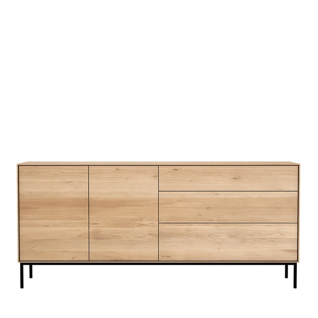 Ethnicraft Furniture 2 Door / 3 Drawer Oak Whitebird Sideboard