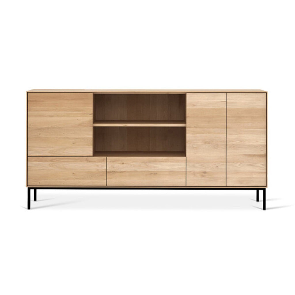 Ethnicraft Furniture 3 Door / 2 Drawer Oak Whitebird Sideboard