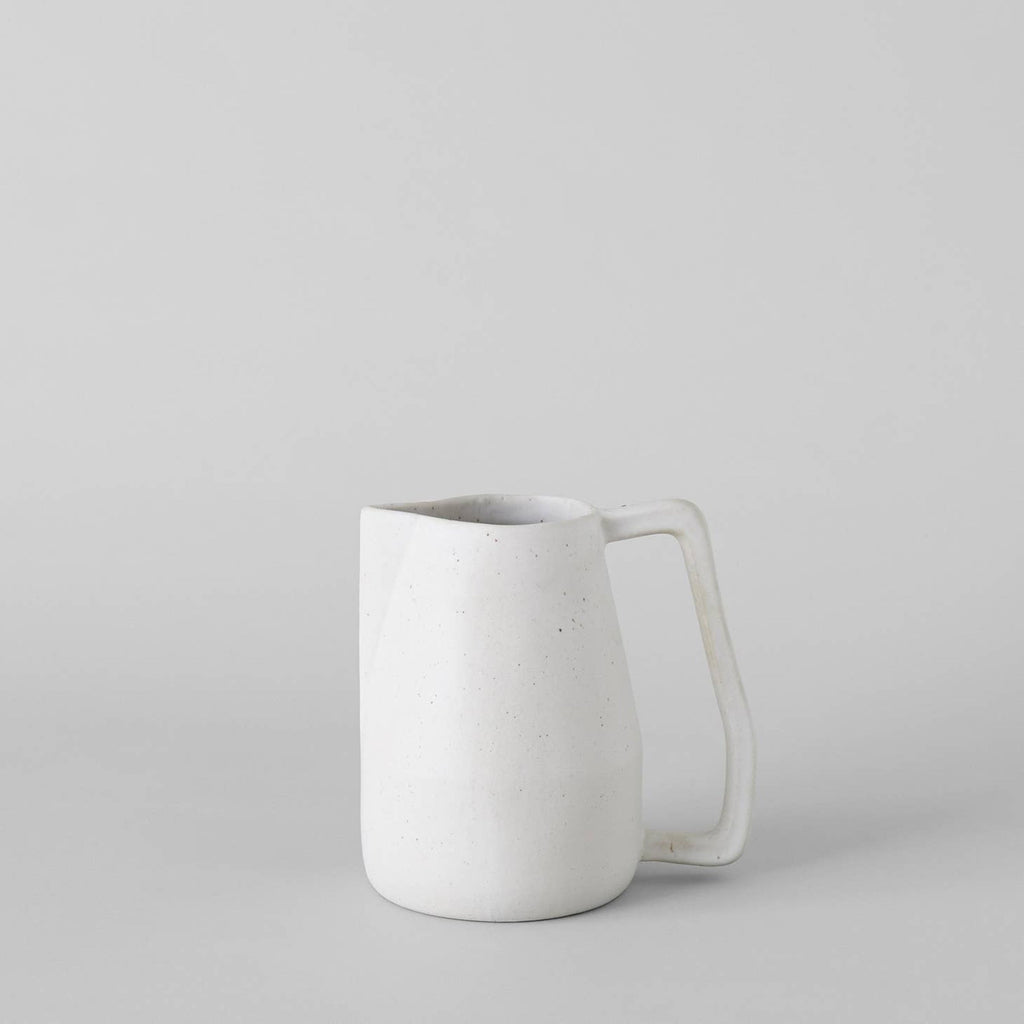 Bloomist Pottery Off-White Novah Pitcher