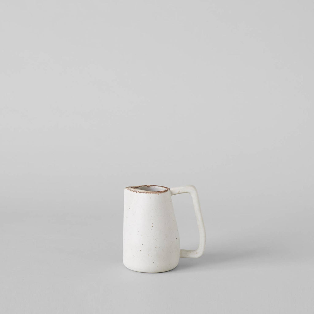 Bloomist Pottery Small Off-White Novah Pitcher