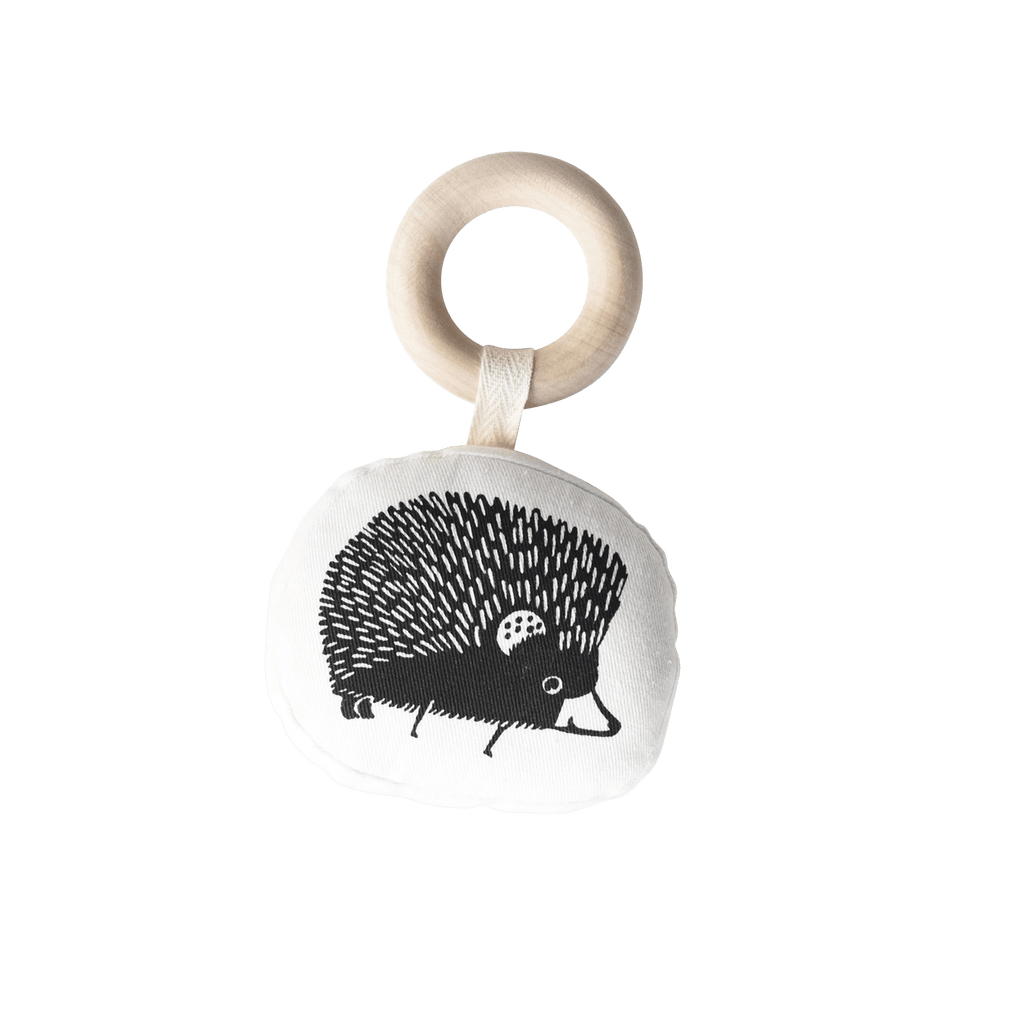 Wee Gallery Child Organic Teether, Hedgehog