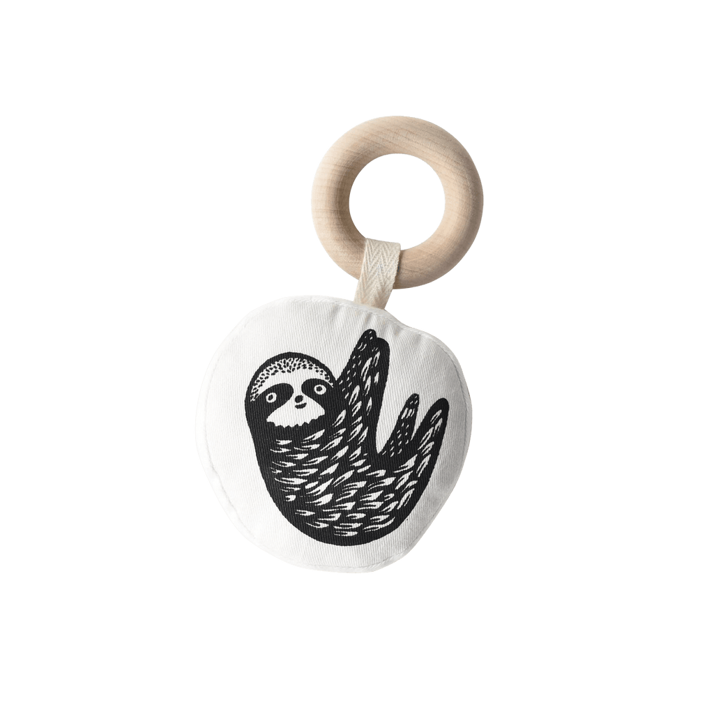 Wee Gallery Child Organic Teether, Sloth