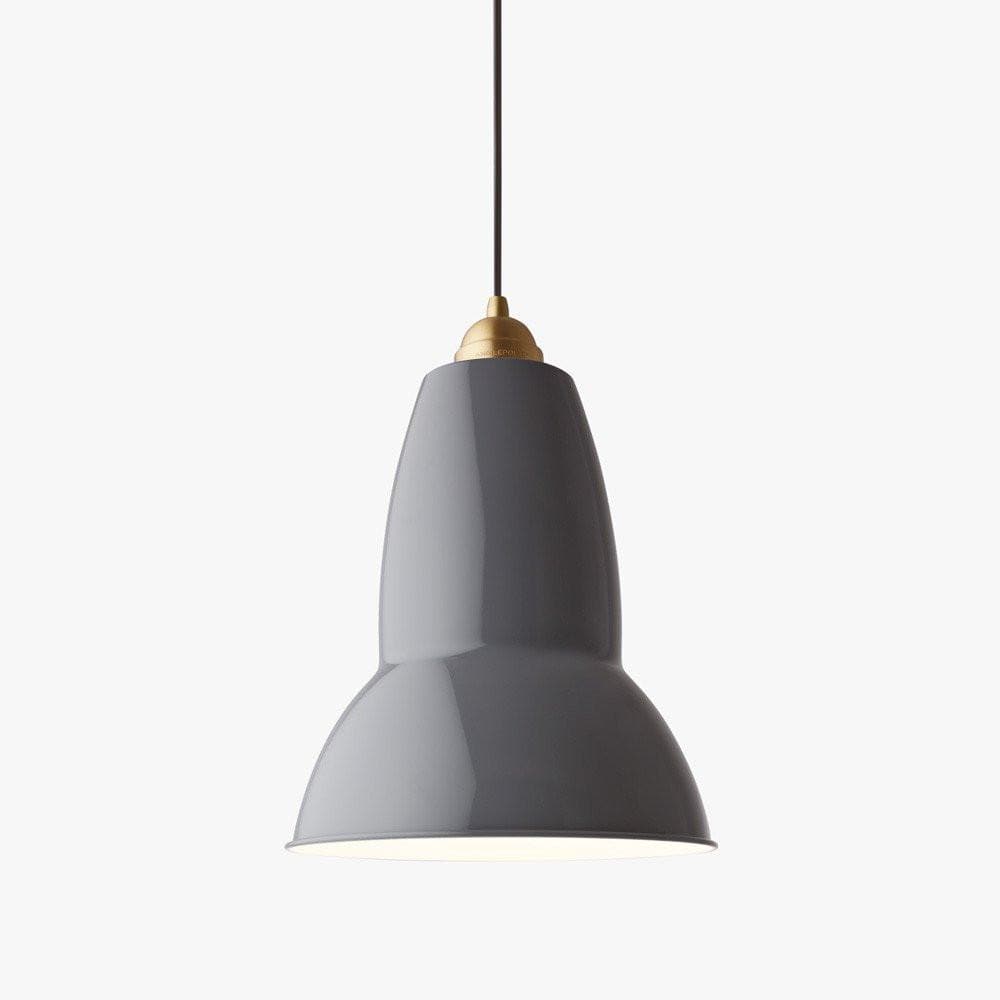 Anglepoise Lighting Elephant Grey Original 1227™ Brass Maxi Pendant